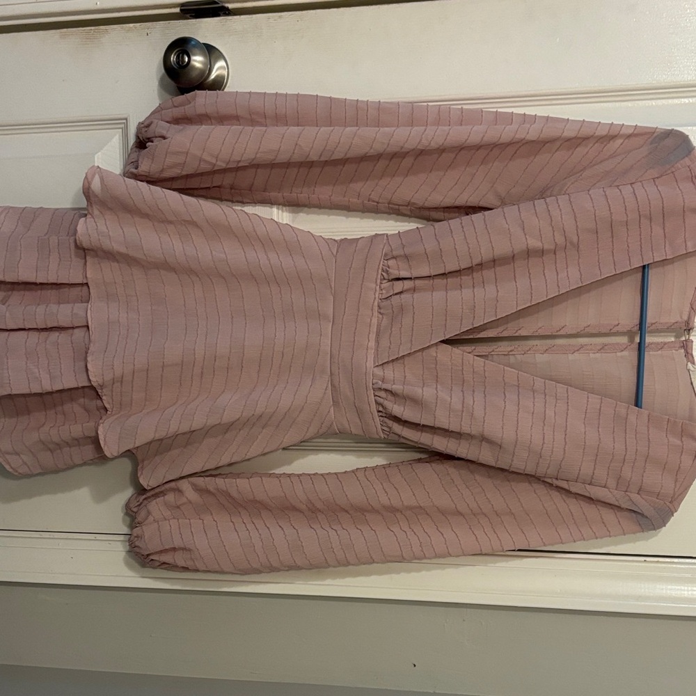 Pink romper